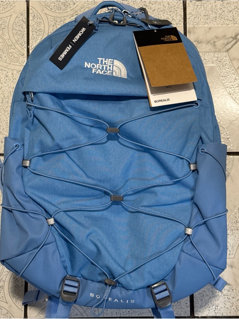 New The North Face Women's Borealis Backpack Dark Cornflower Blue 27L One Size